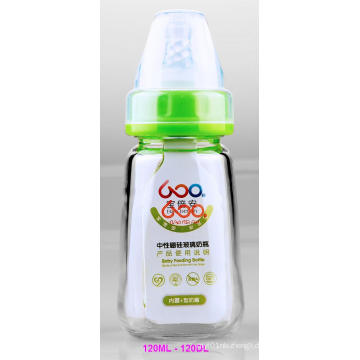 120ml Neutrale Boroslicate Glas Baby Fütterung Flasche